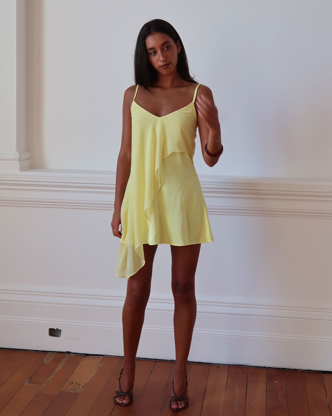Aria Mini Dress | Lemon