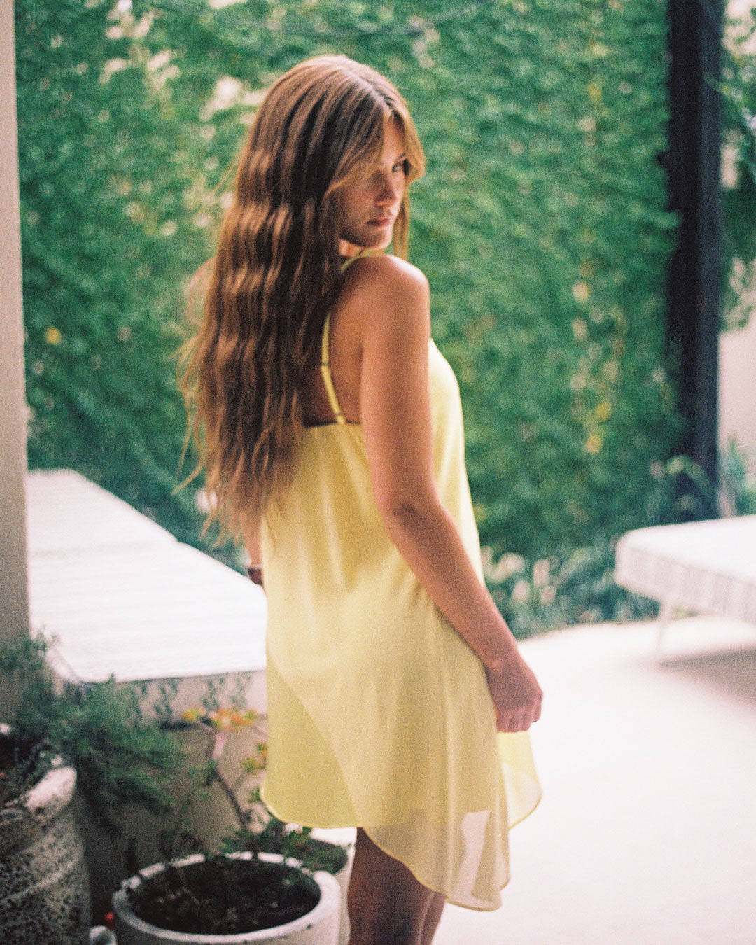 Aria Mini Dress | Lemon