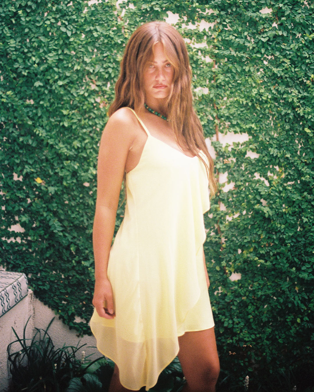 Aria Mini Dress | Lemon