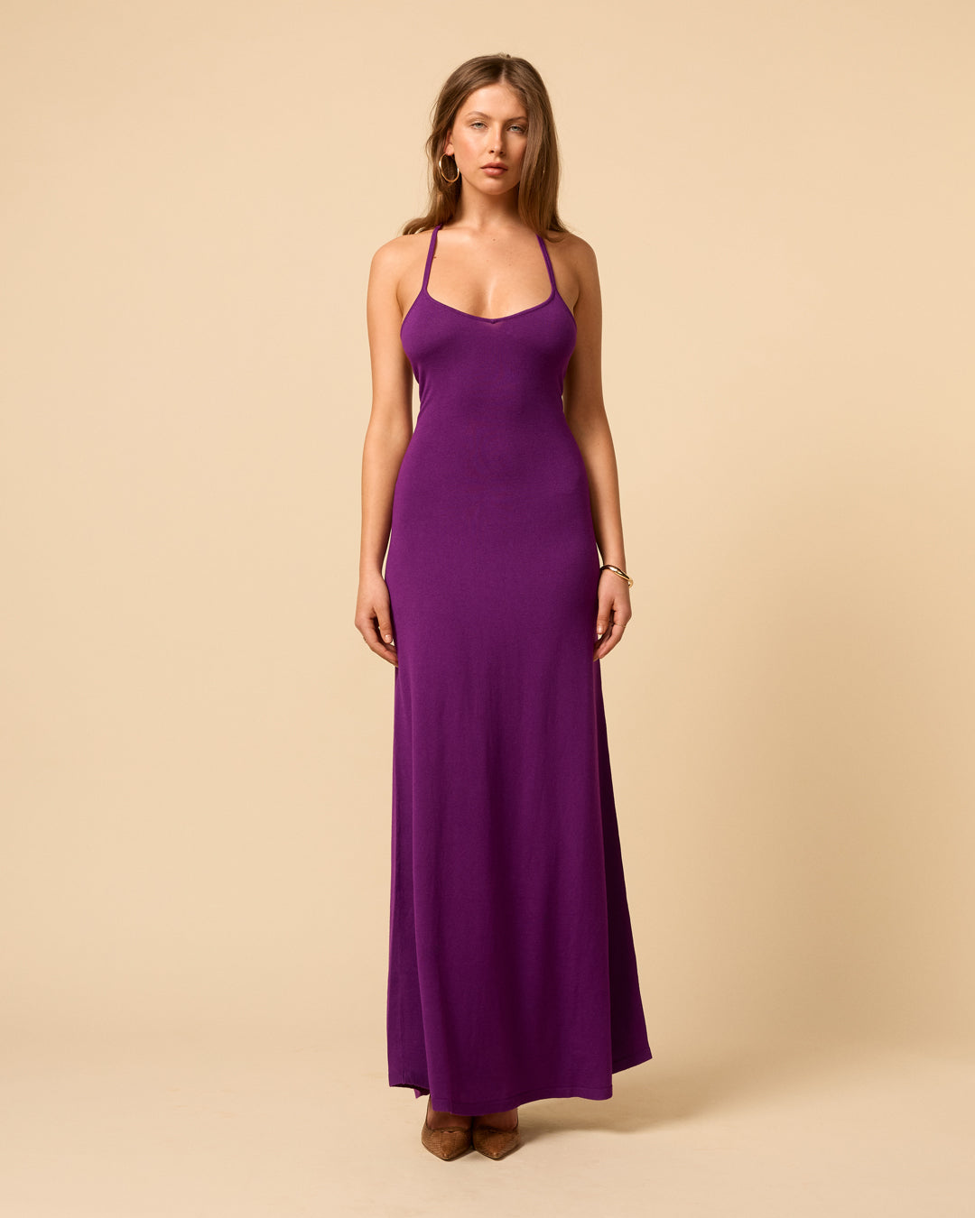 fitted lace wedding dress Runaway The Label - Madoni Maxi Dress in Purple fitted lace wedding dress Runaway The Label - Madoni Maxi Dress in Purple