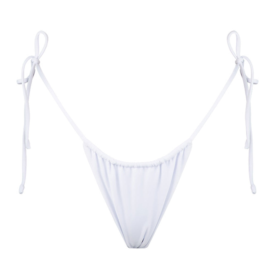 White String Bikini Bottom